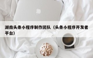 商洛湖南头条小程序制作团队（头条小程序开发者平台）